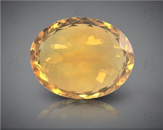 Yellow Citrine Natural Certified  8.7CTS-8384